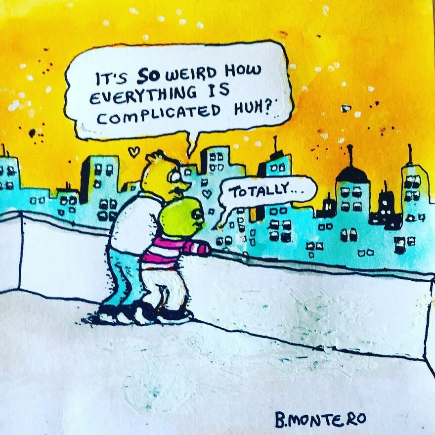 Meet Bjenny Montero's Melancholy Comics