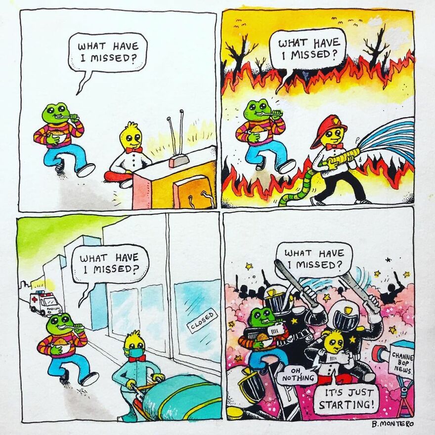 Meet Bjenny Montero's Melancholy Comics