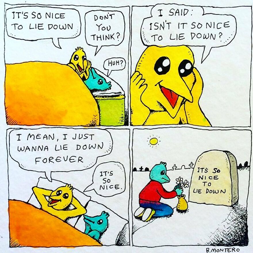 Meet Bjenny Montero's Melancholy Comics