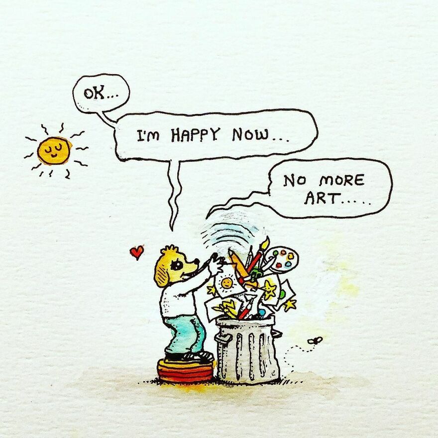 Meet Bjenny Montero's Melancholy Comics