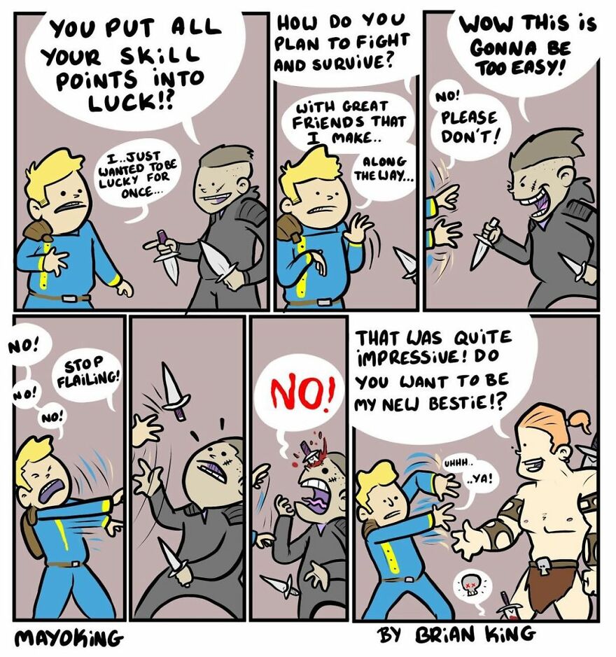 Meet Brian King's Naughty Humor