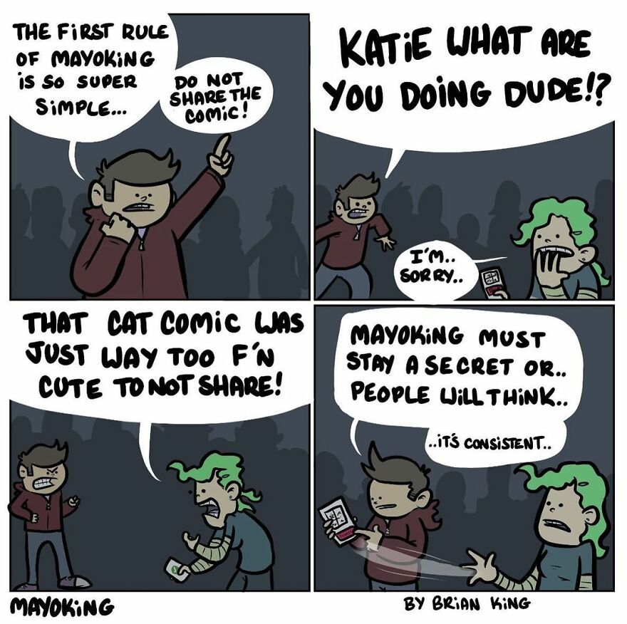 Meet Brian King's Naughty Humor