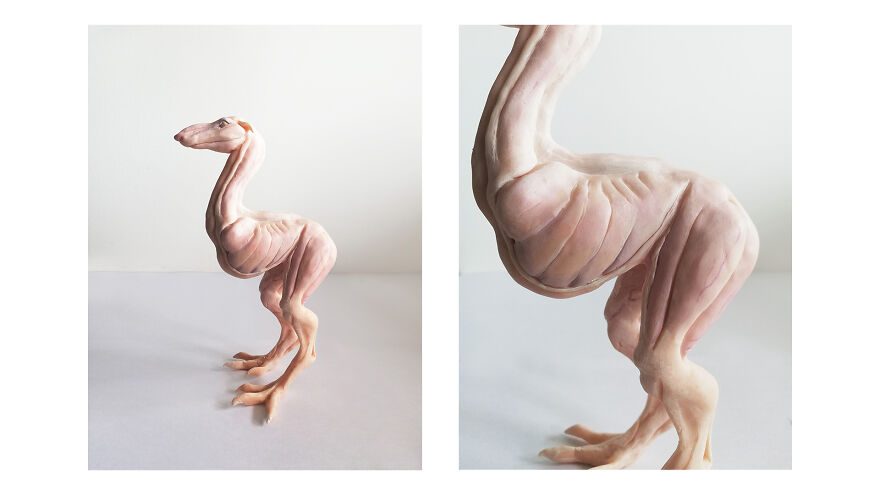 "Metadog" - Creating Sculpture 'Step By Step' Using Clay