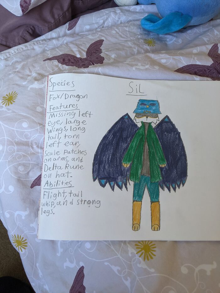 Info On A Character Of Mine. You Can Look At The Drawing Too I Guess