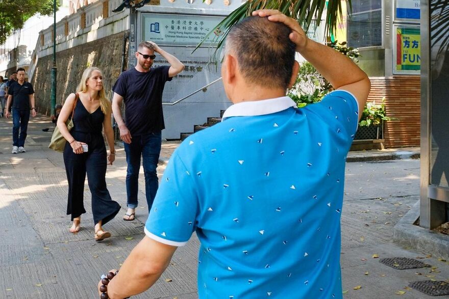 Photographer Goes Out On The Streets Of Hong Kong Capturing Everyday Coincidences