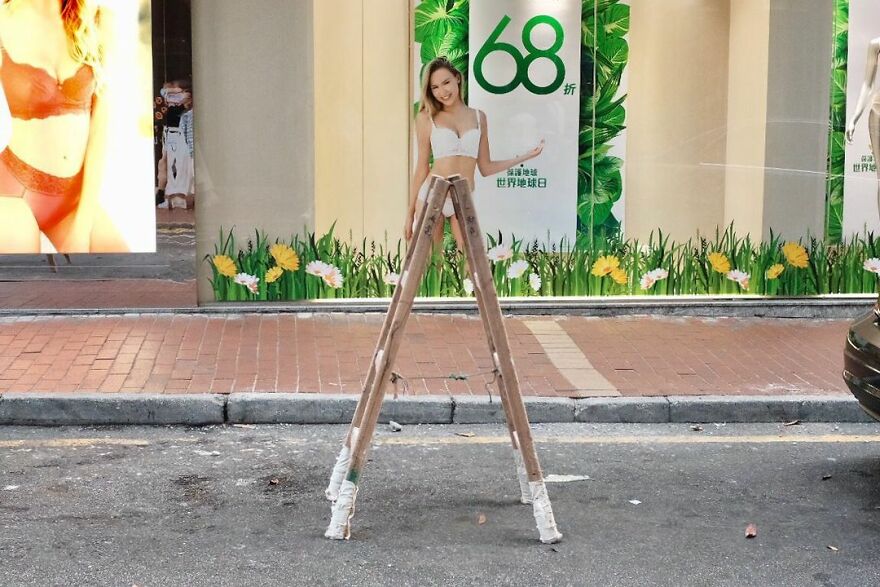 Photographer Goes Out On The Streets Of Hong Kong Capturing Everyday Coincidences