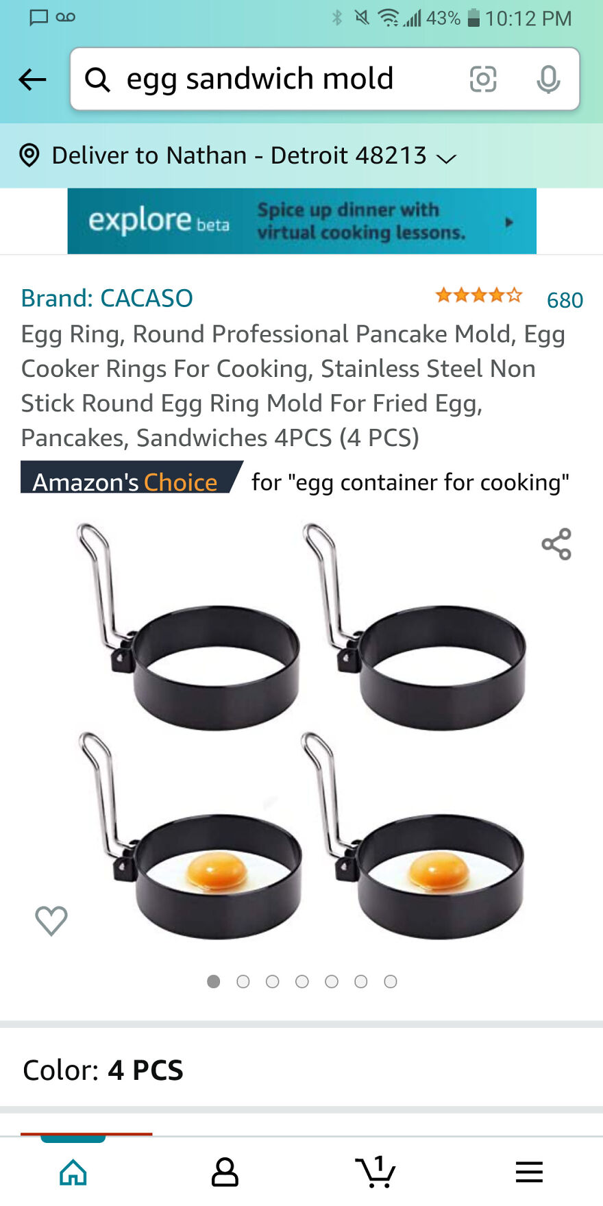 Just Couldn't Get Enough Of My Favorite Kitchen Item So I Had To Have A Screenshot, I Guess