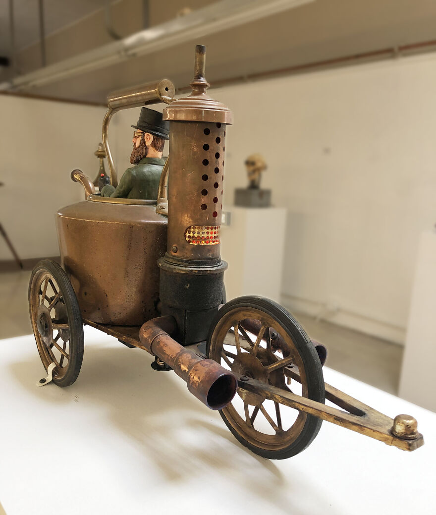 I Make Fantasy Vehicles From Discarded Machines And Found Objects I Make Fantasy Vehicles From Discarded Machines And Found Objects