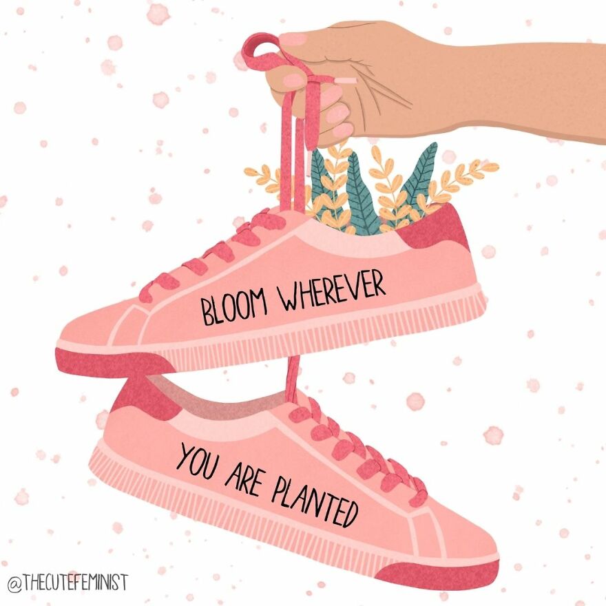 I Create One Illustration A Day To Empower Women All Around The World (27 Pics)