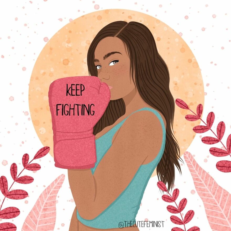 I Create One Illustration A Day To Empower Women All Around The World (27 Pics)