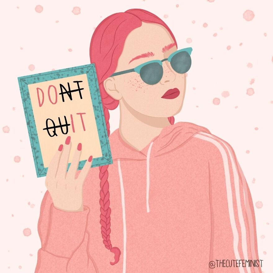 I Create One Illustration A Day To Empower Women All Around The World (27 Pics)