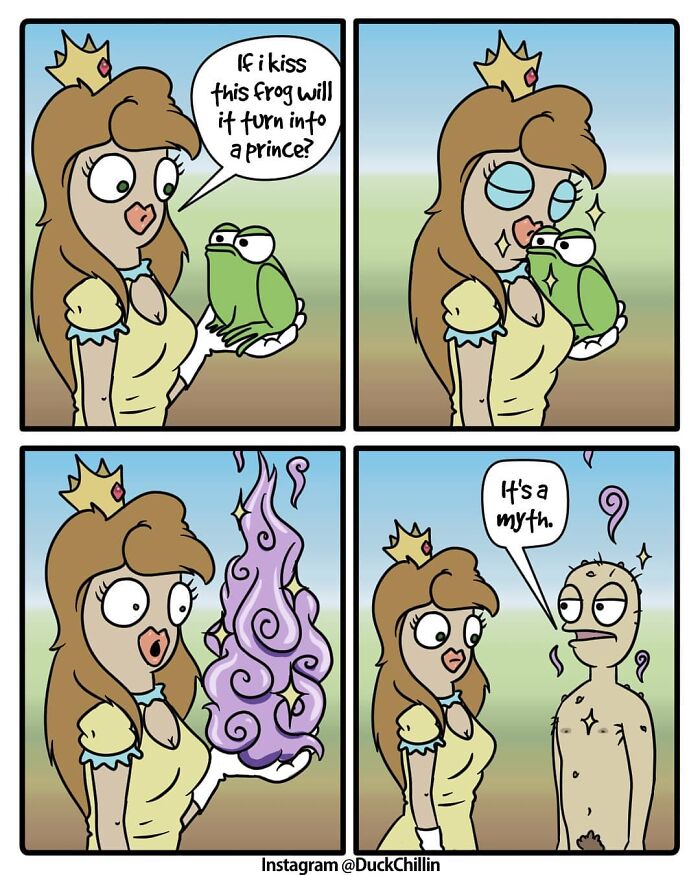 The 'Comic Dux' Black Humor Comics Will Make You Laugh