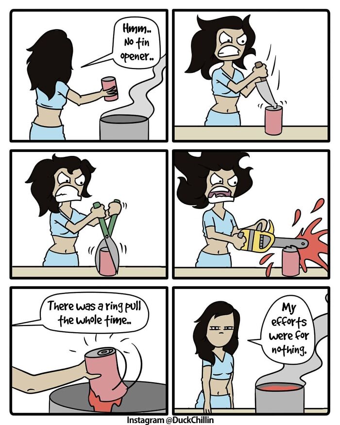 The 'Comic Dux' Black Humor Comics Will Make You Laugh