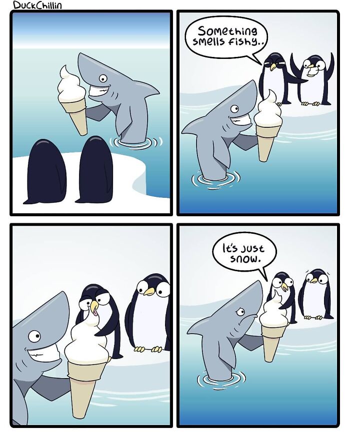 The 'Comic Dux' Black Humor Comics Will Make You Laugh