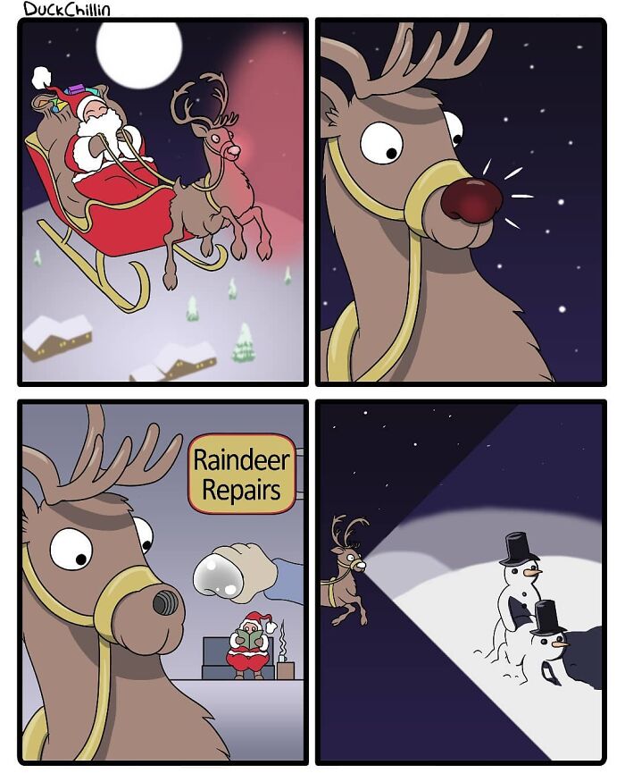 The 'Comic Dux' Black Humor Comics Will Make You Laugh