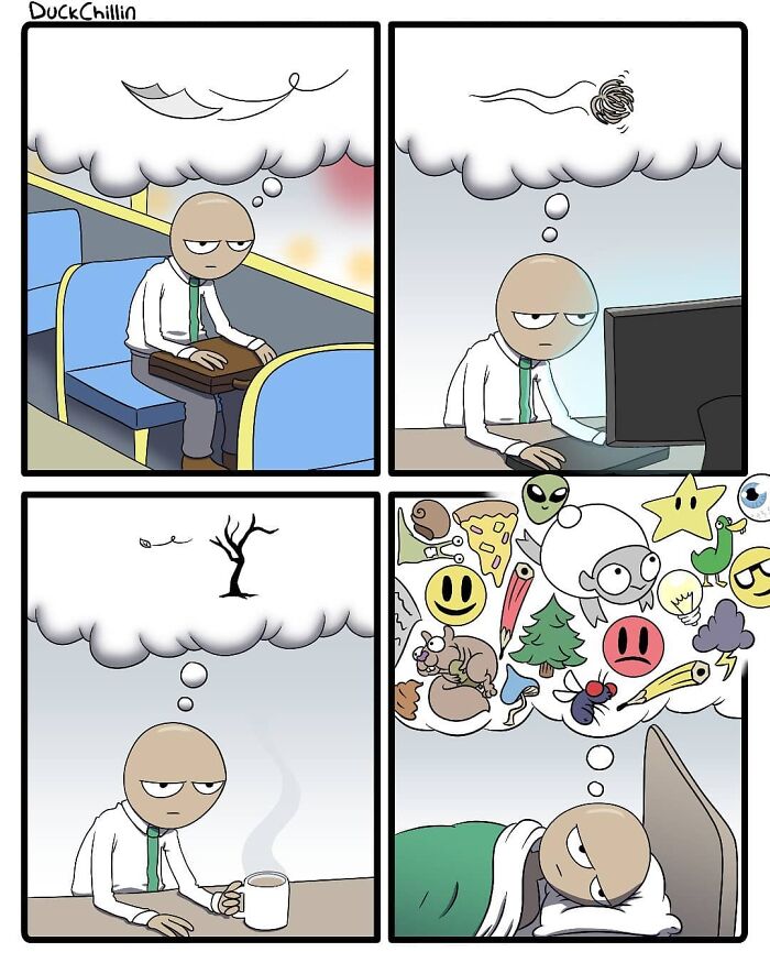 The 'Comic Dux' Black Humor Comics Will Make You Laugh