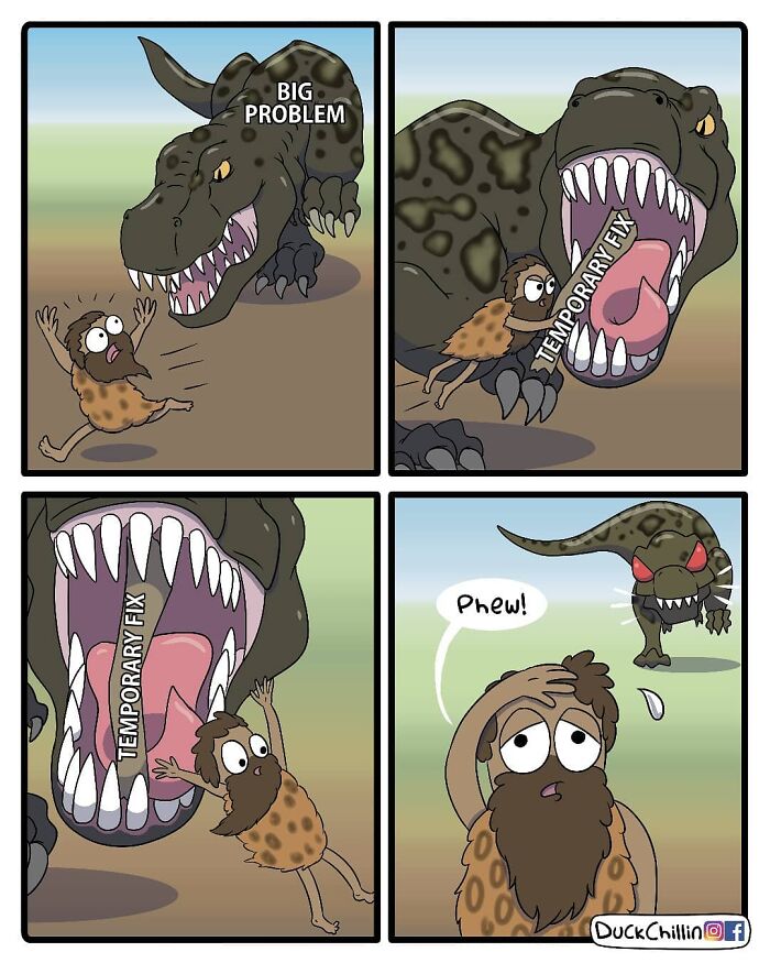 The 'Comic Dux' Black Humor Comics Will Make You Laugh