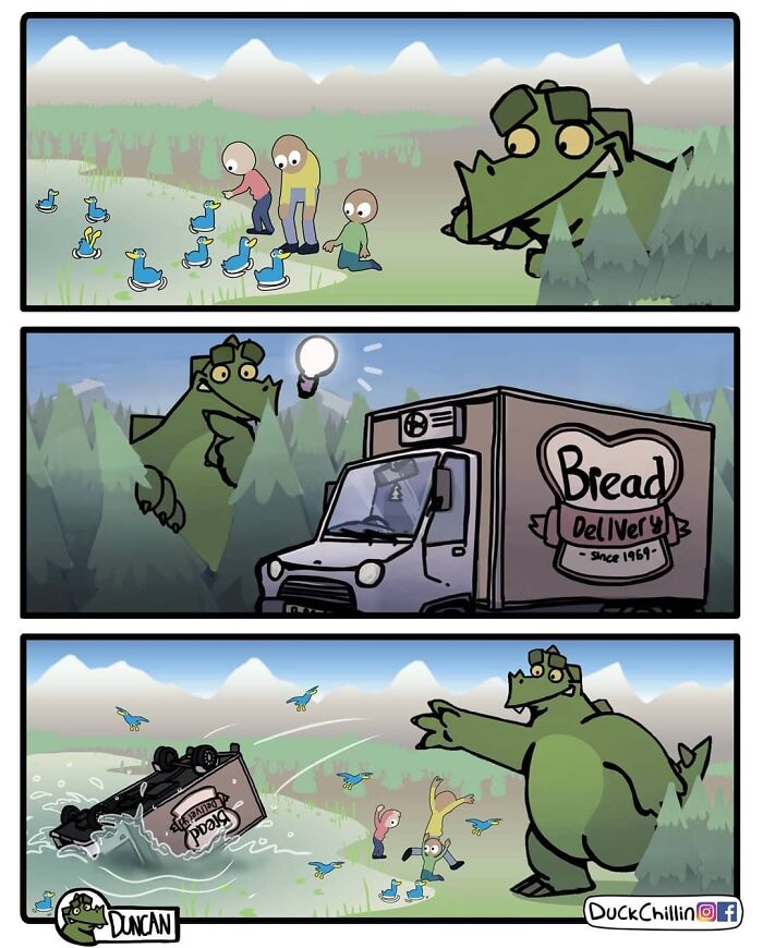 The 'Comic Dux' Black Humor Comics Will Make You Laugh