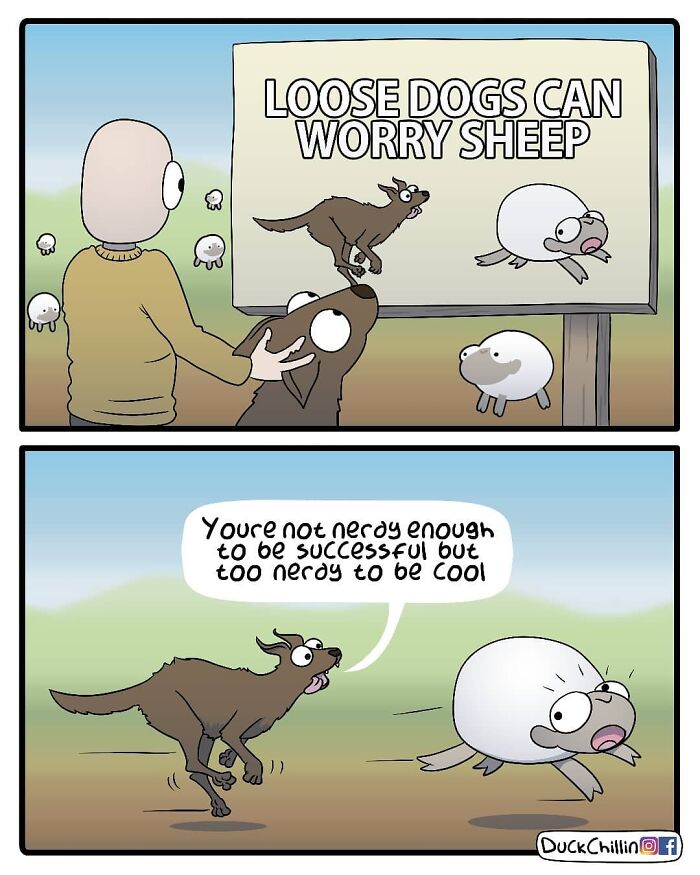 The 'Comic Dux' Black Humor Comics Will Make You Laugh