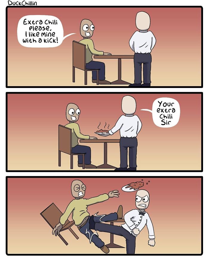 The 'Comic Dux' Black Humor Comics Will Make You Laugh