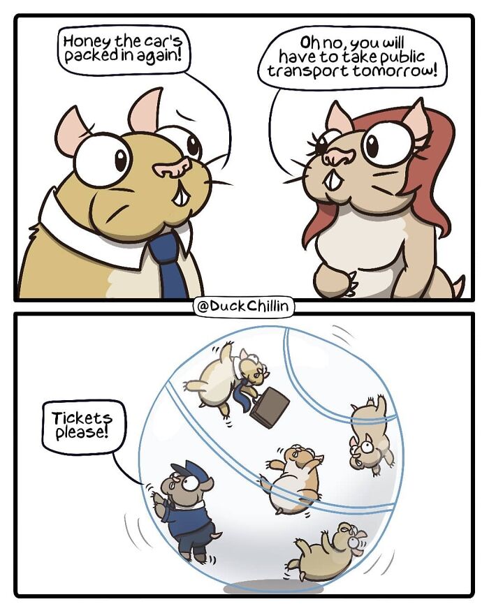 The 'Comic Dux' Black Humor Comics Will Make You Laugh