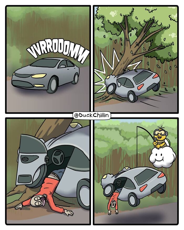 The 'Comic Dux' Black Humor Comics Will Make You Laugh