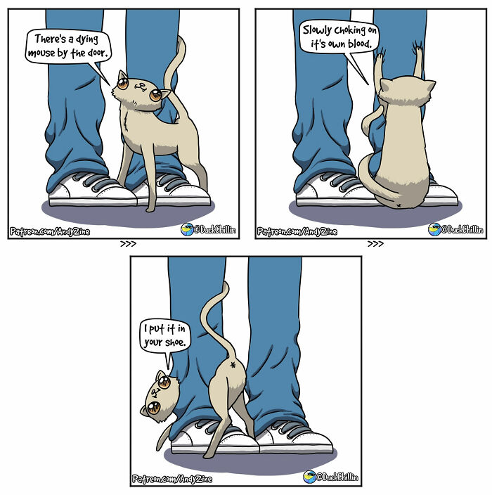 The 'Comic Dux' Black Humor Comics Will Make You Laugh