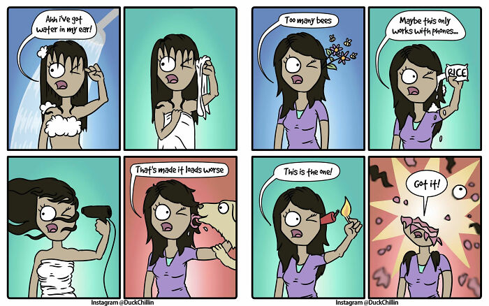 The 'Comic Dux' Black Humor Comics Will Make You Laugh