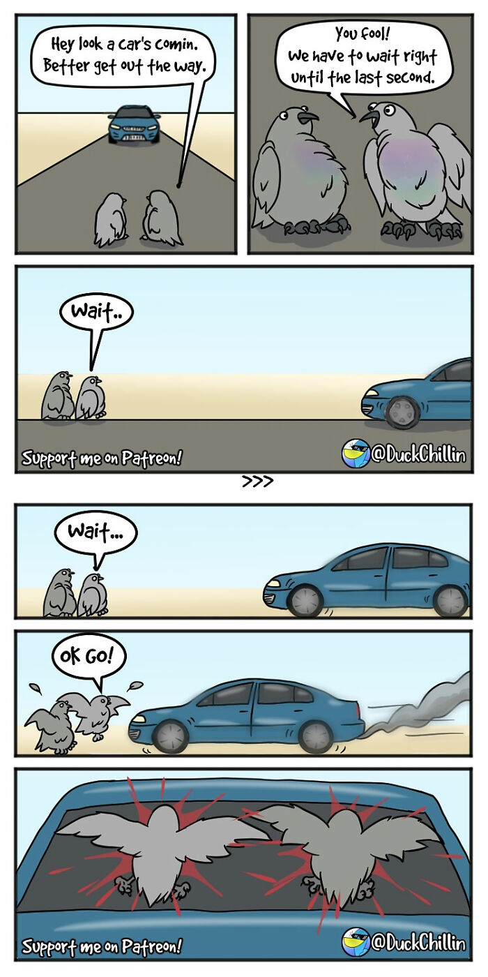 The 'Comic Dux' Black Humor Comics Will Make You Laugh