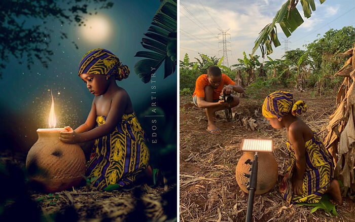 Nigerian Photographer Exposes The Truth Behind His Instagram-Worthy Photos (30 Pics)