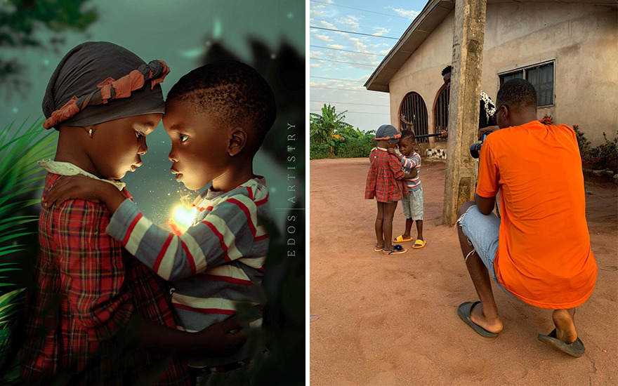 The Nigerian Photographer Takes Amazing Pictures Even Without A Studio And They Are Going Viral