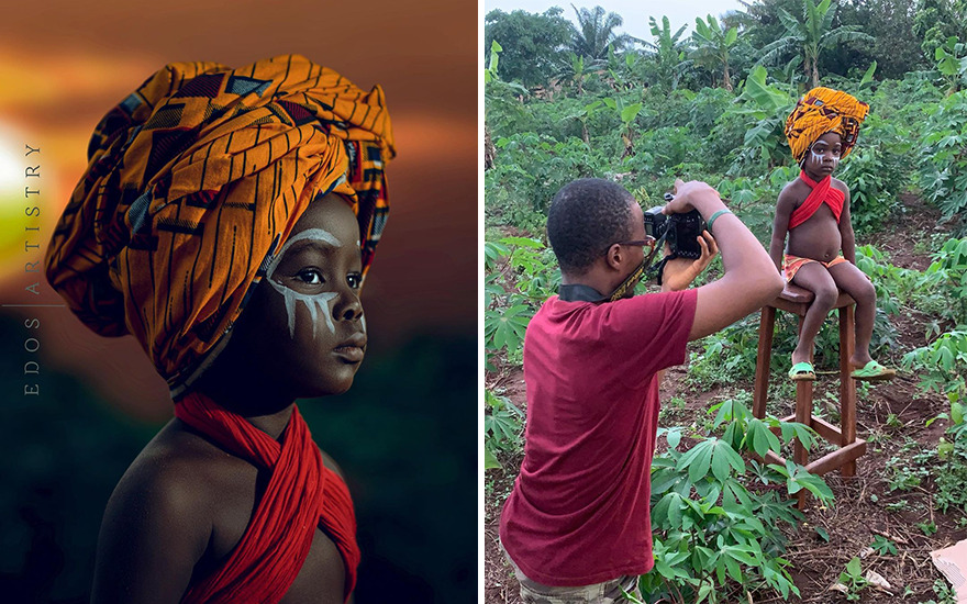 The Nigerian Photographer Takes Amazing Pictures Even Without A Studio And They Are Going Viral