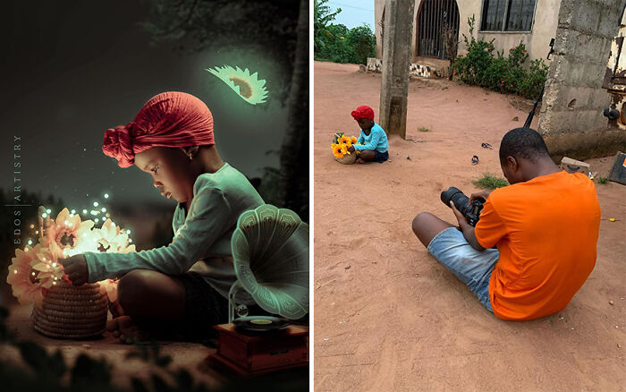 Nigerian Photographer Exposes The Truth Behind His Instagram-Worthy Photos (30 Pics)