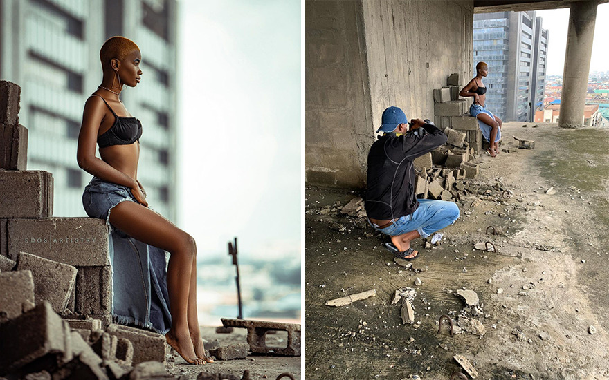 The Nigerian Photographer Takes Amazing Pictures Even Without A Studio And They Are Going Viral