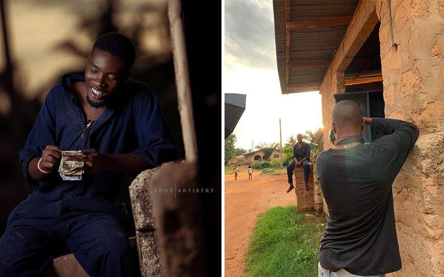 The Nigerian Photographer Takes Amazing Pictures Even Without A Studio And They Are Going Viral