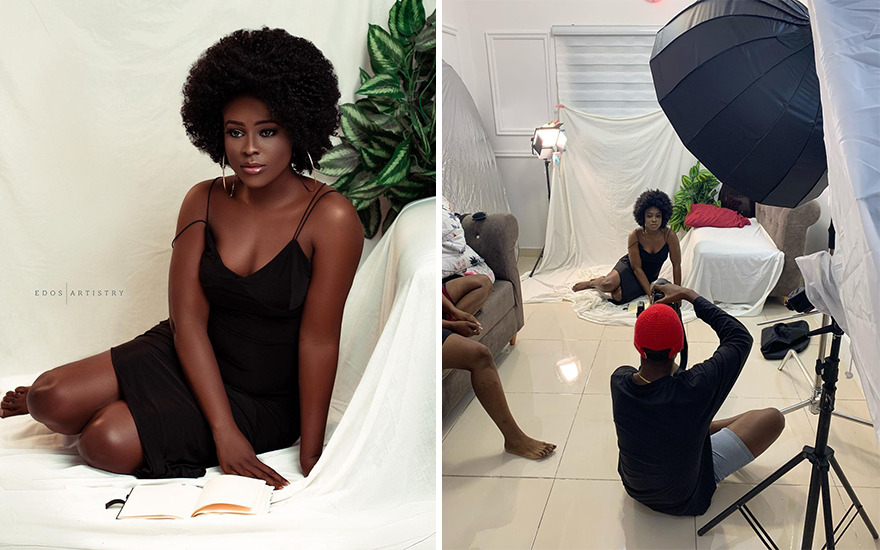 The Nigerian Photographer Takes Amazing Pictures Even Without A Studio And They Are Going Viral
