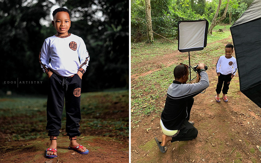 The Nigerian Photographer Takes Amazing Pictures Even Without A Studio And They Are Going Viral