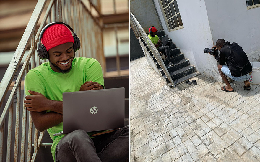 The Nigerian Photographer Takes Amazing Pictures Even Without A Studio And They Are Going Viral