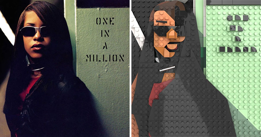 The Iconic Album Covers Were Recreated In LEGO By An Artist