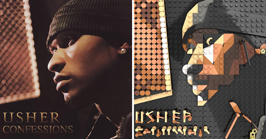 The Iconic Album Covers Were Recreated In LEGO By An Artist