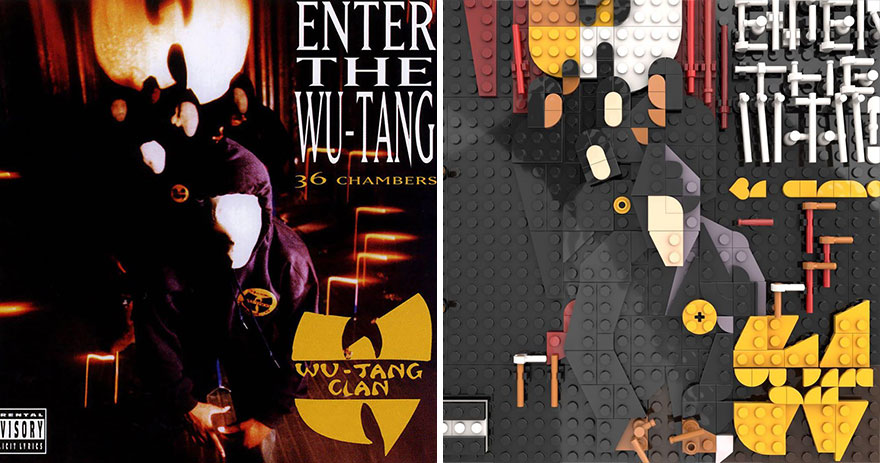 The Iconic Album Covers Were Recreated In LEGO By An Artist