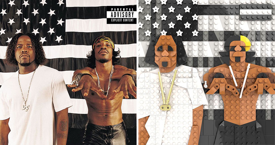 The Iconic Album Covers Were Recreated In LEGO By An Artist