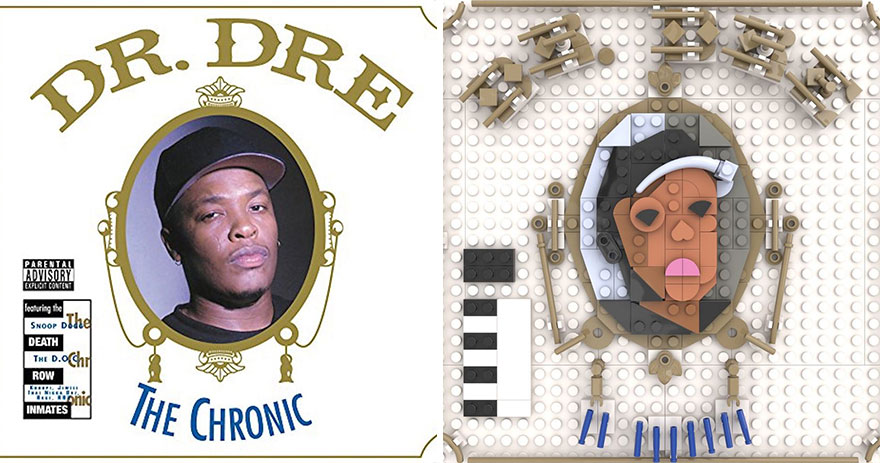 The Iconic Album Covers Were Recreated In LEGO By An Artist