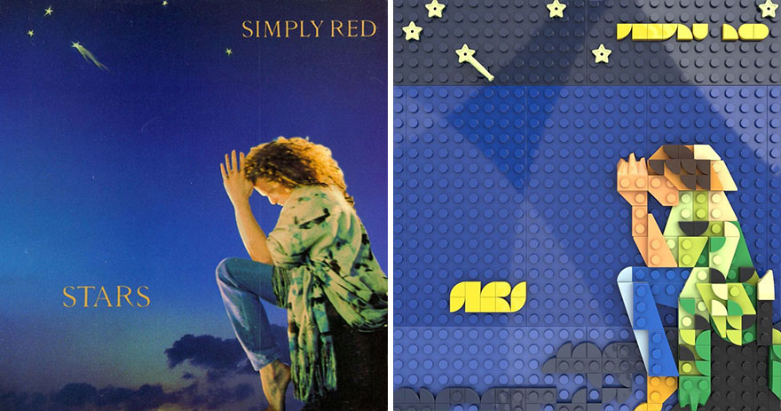 The Iconic Album Covers Were Recreated In LEGO By An Artist