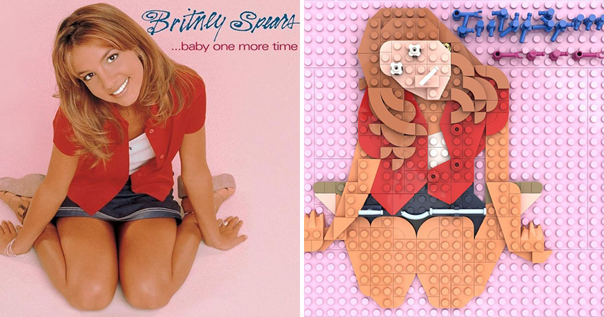 The Iconic Album Covers Were Recreated In LEGO By An Artist