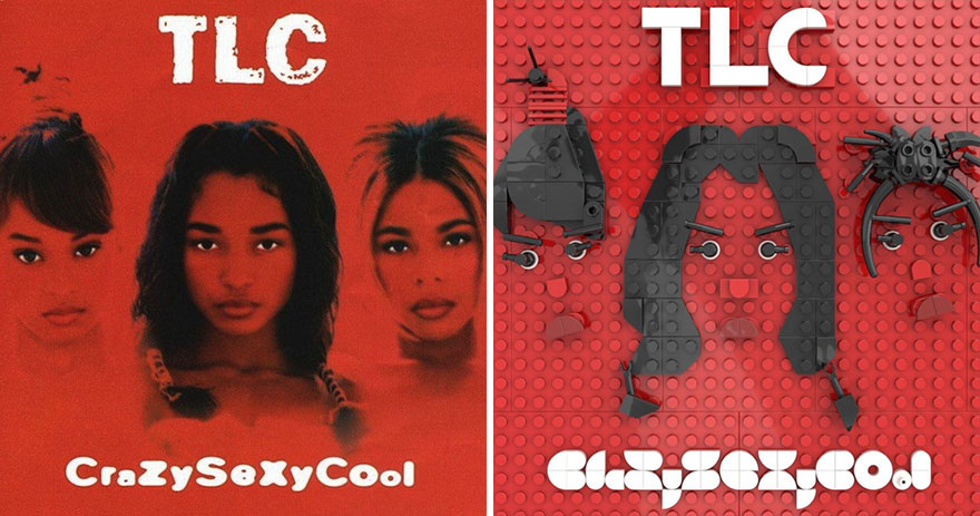 The Iconic Album Covers Were Recreated In LEGO By An Artist