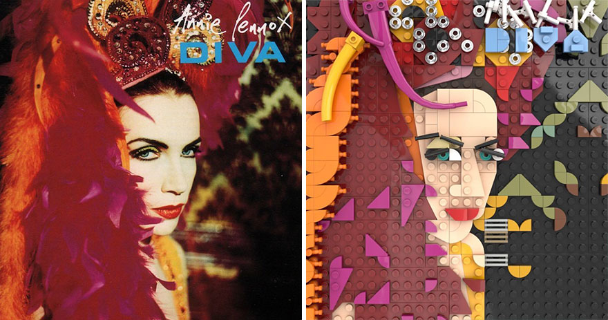 The Iconic Album Covers Were Recreated In LEGO By An Artist