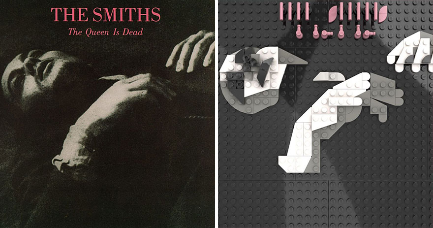 The Iconic Album Covers Were Recreated In LEGO By An Artist