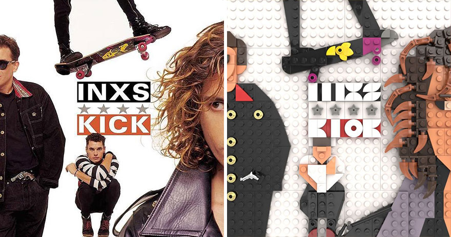 The Iconic Album Covers Were Recreated In LEGO By An Artist