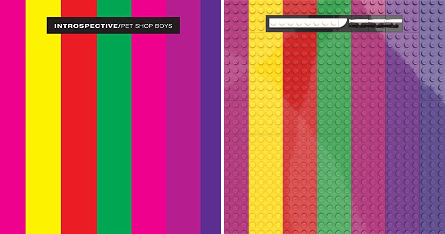 The Iconic Album Covers Were Recreated In LEGO By An Artist